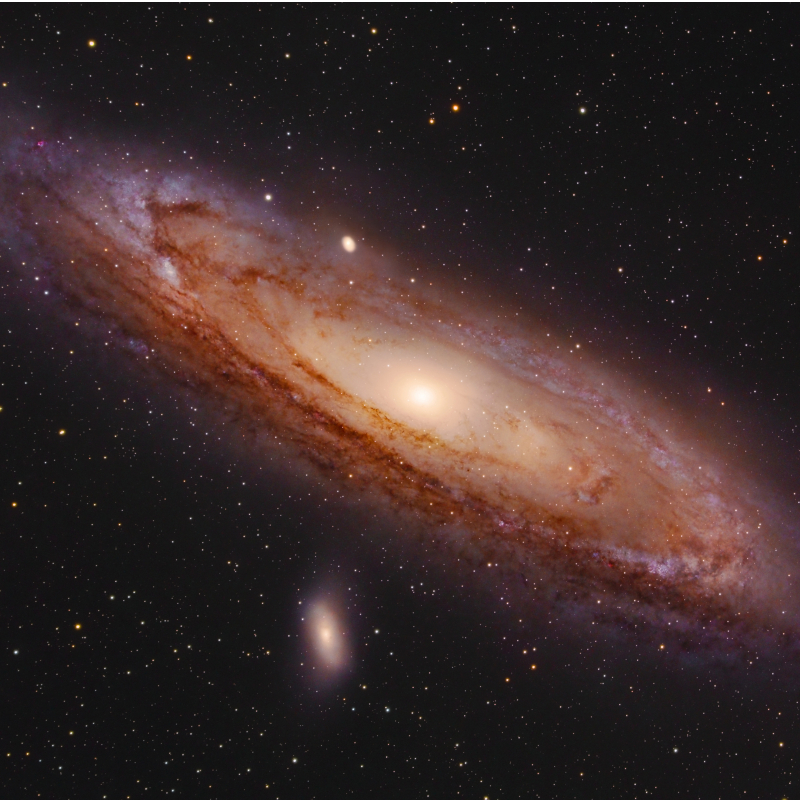 'The Andromeda Galaxy' by Kane Sjoberg, entrant of the Royal Society Publishing Photography Competition 2024