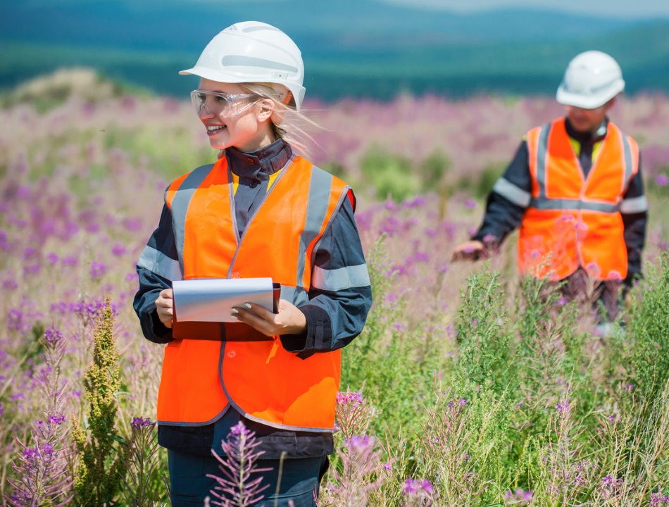 Children in field